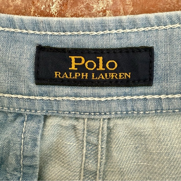 Y2K Polo Ralph Lauren Wide Leg Light Wash‎ Jeans Women’s Size 26 High Rise - Picture 5 of 12